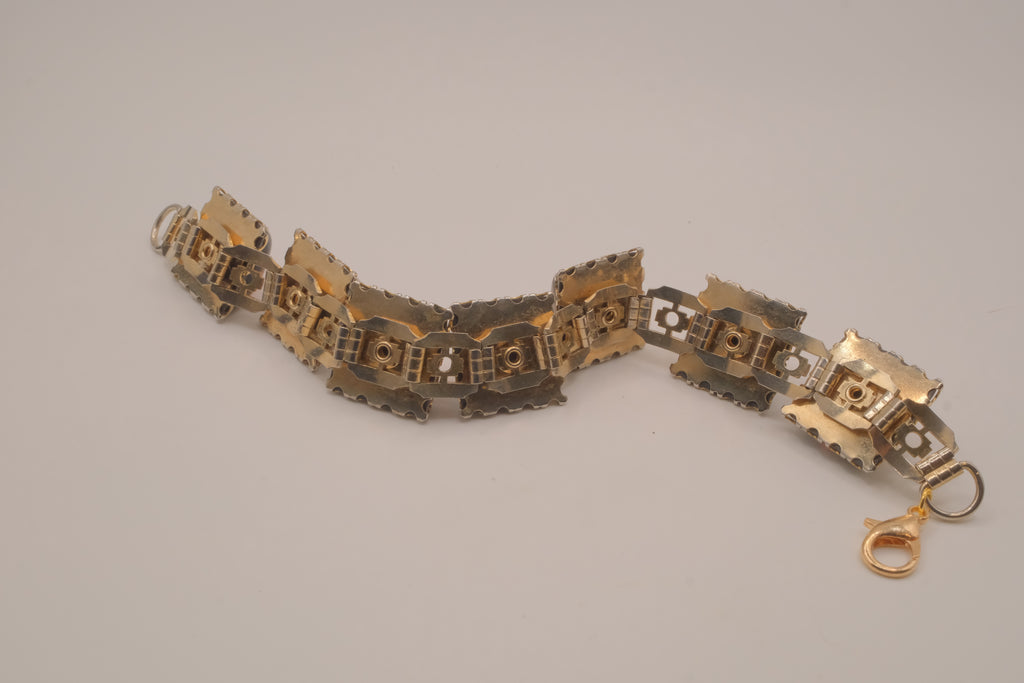 Reworked Coro panel link bracelet