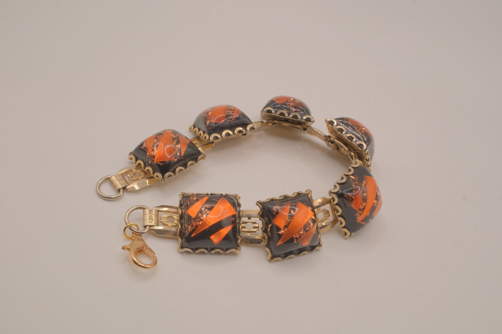 Reworked Coro panel link bracelet