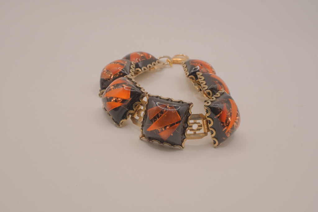 Reworked Coro panel link bracelet