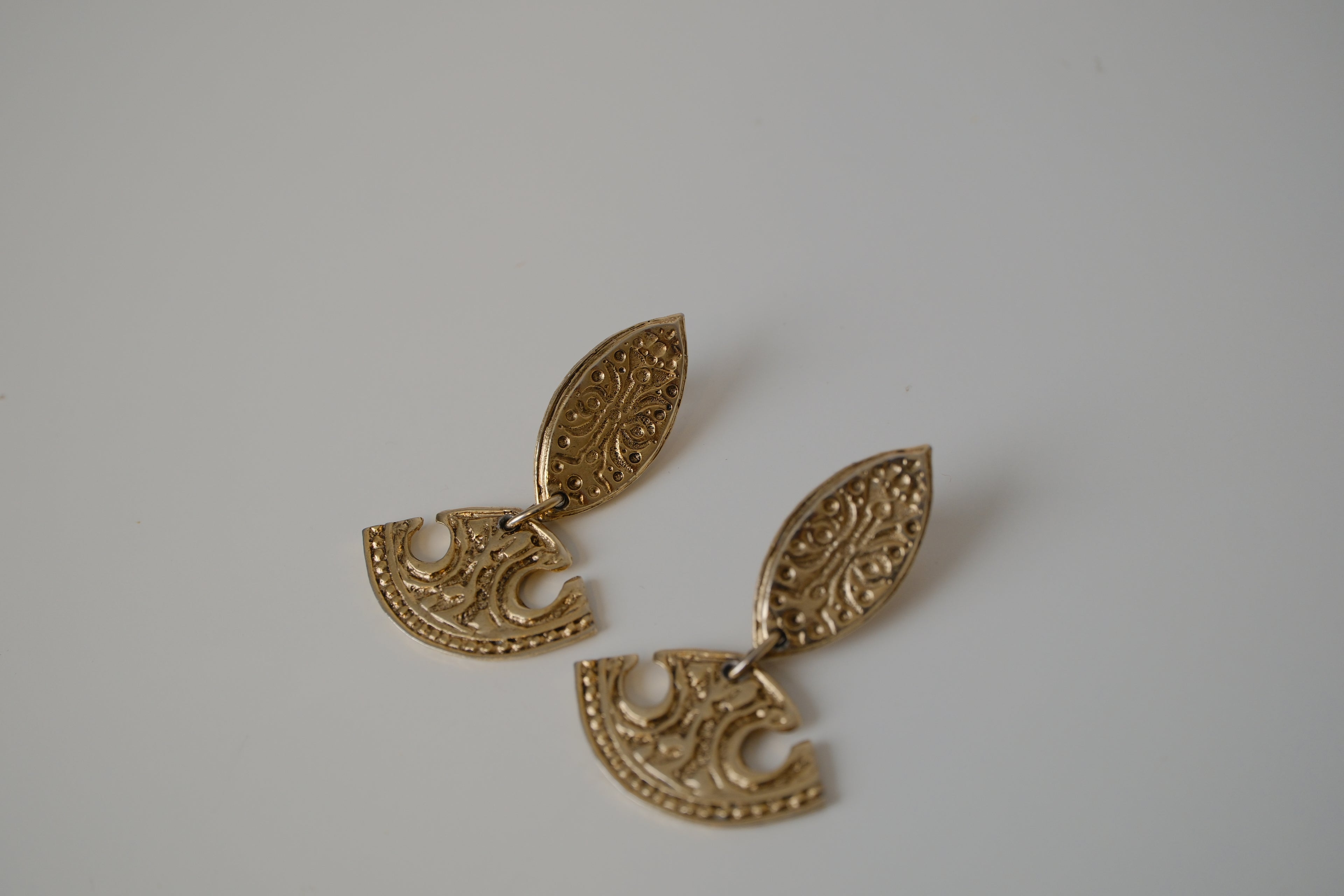 Vintage Tuareg-inspired dangle earrings