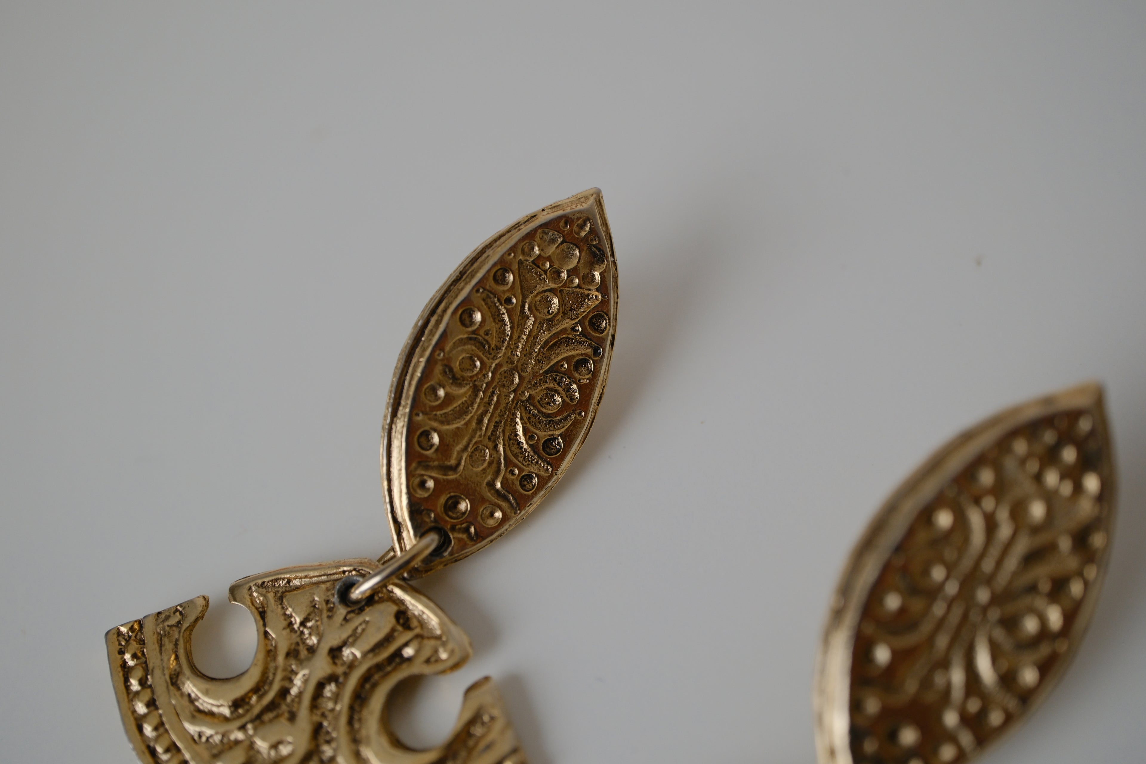 Vintage Tuareg-inspired dangle earrings
