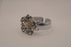 Vintage Figaro Couture rhinestone peek-a-boo bangle bracelet watch&nbsp;
