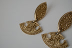 Vintage Tuareg-inspired dangle earrings