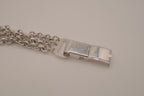 Vintage Speidel USA triple-chain ID bracelet
