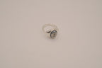Vintage hematite intaglio signet ring&nbsp;
