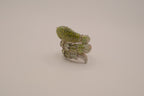 Green Anaconda Statement Ring