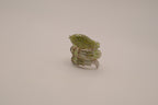 Green Anaconda Statement Ring