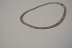 Vintage Flat Square link chain