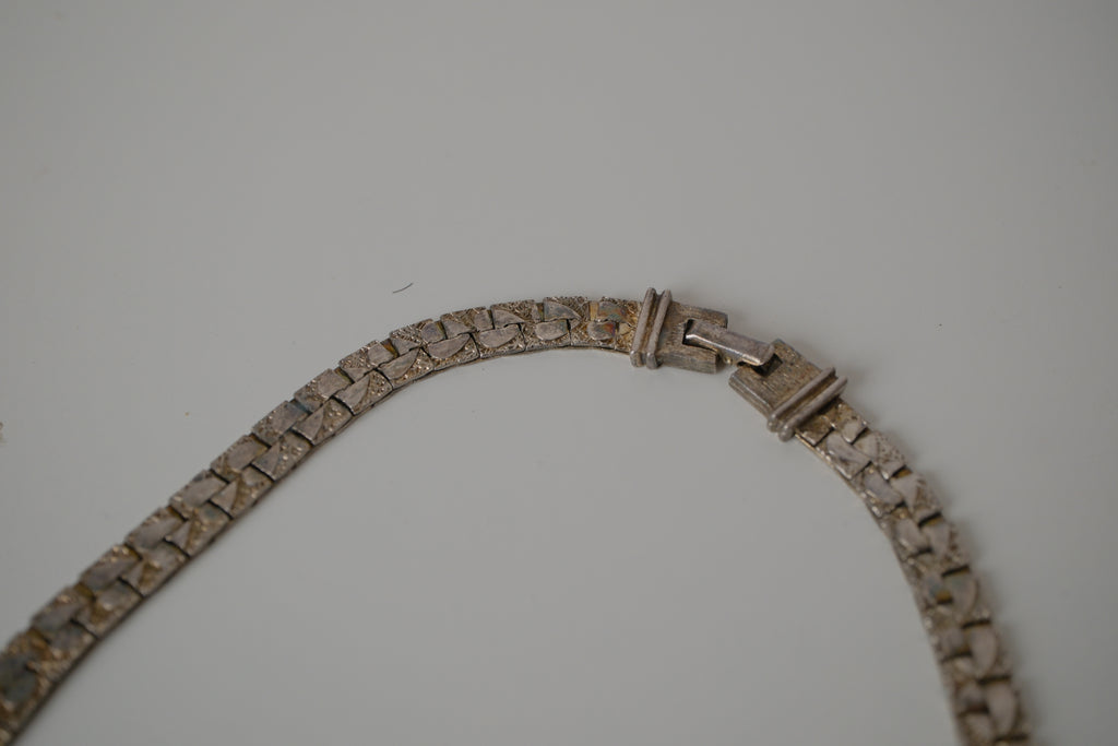 Vintage Flat Square link chain