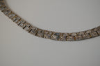 Vintage Flat Square link chain