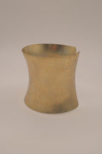 Vintage modernist textured cuff bracelet&nbsp;