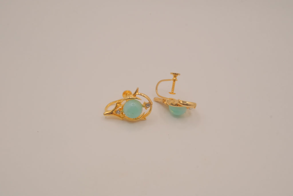 Celestial flair stud earrings