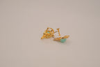 Celestial flair stud earrings