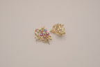 Vintage mid-century clip-on earrings