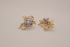 Vintage mid-century clip-on earrings