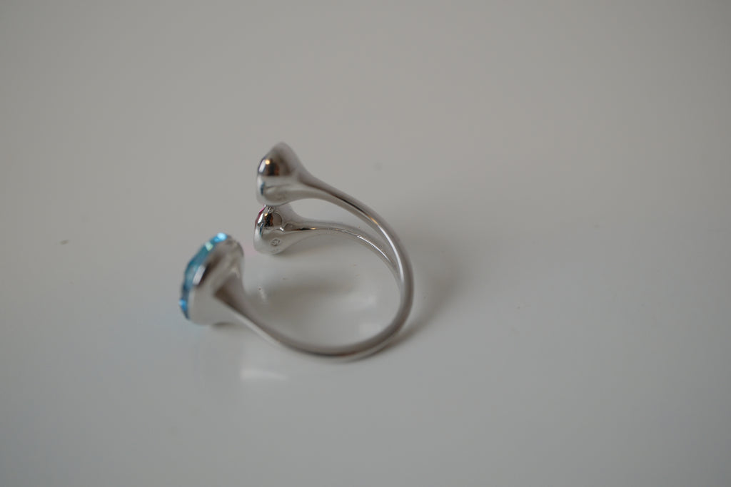 Swarovski eminence Tri colored ring