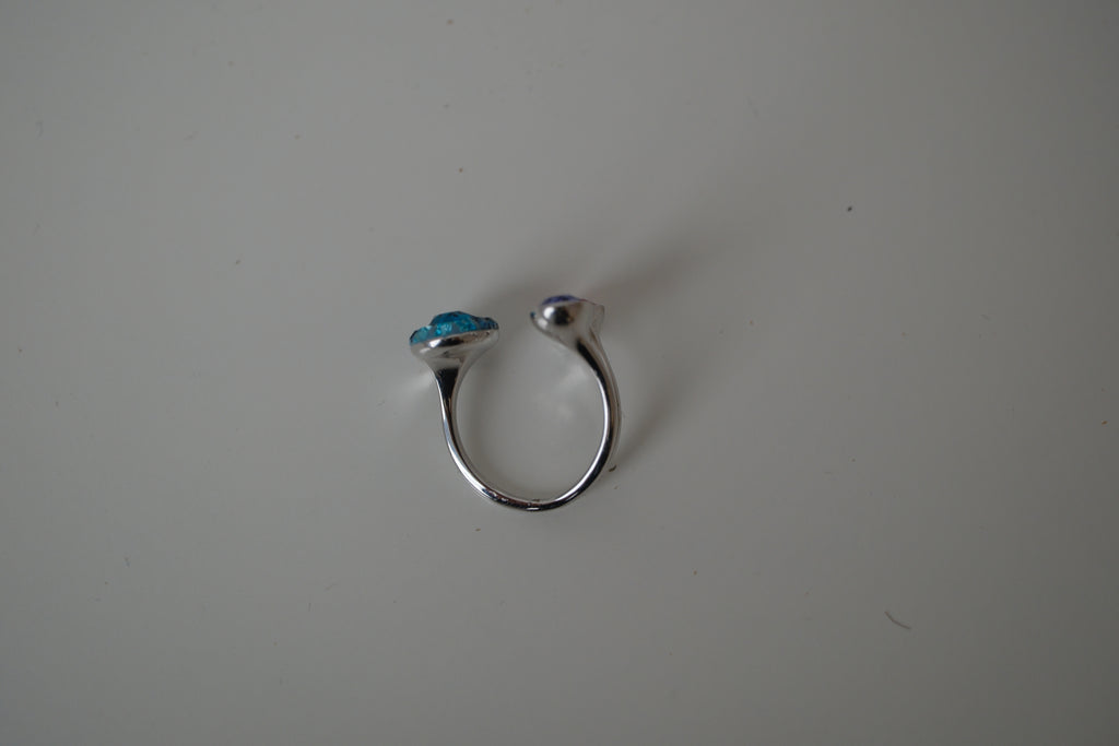 Swarovski eminence Tri colored ring