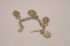 Vintage 1950s Asian-style charm bracelet