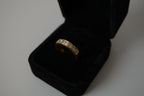 Swarovski Gold-Tone Half Eternity Ring