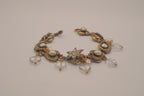 Vintage Victorian Revival charm bracelet