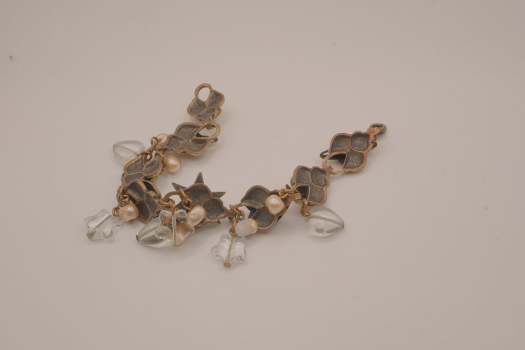 Vintage Victorian Revival charm bracelet