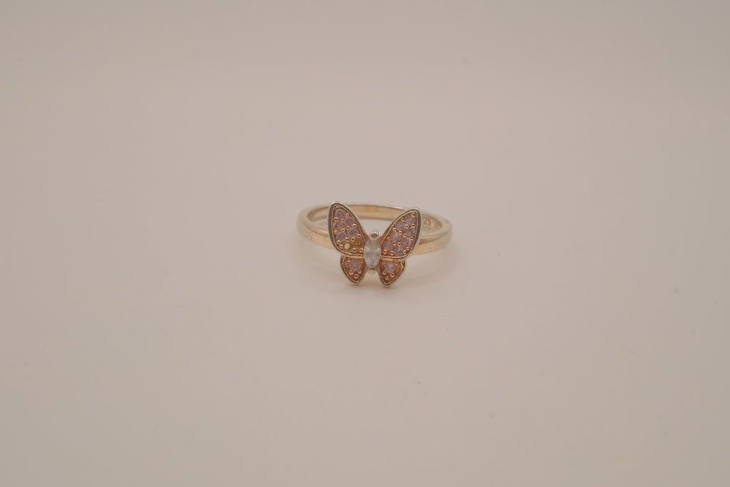 Sterling silver Butterfly ring