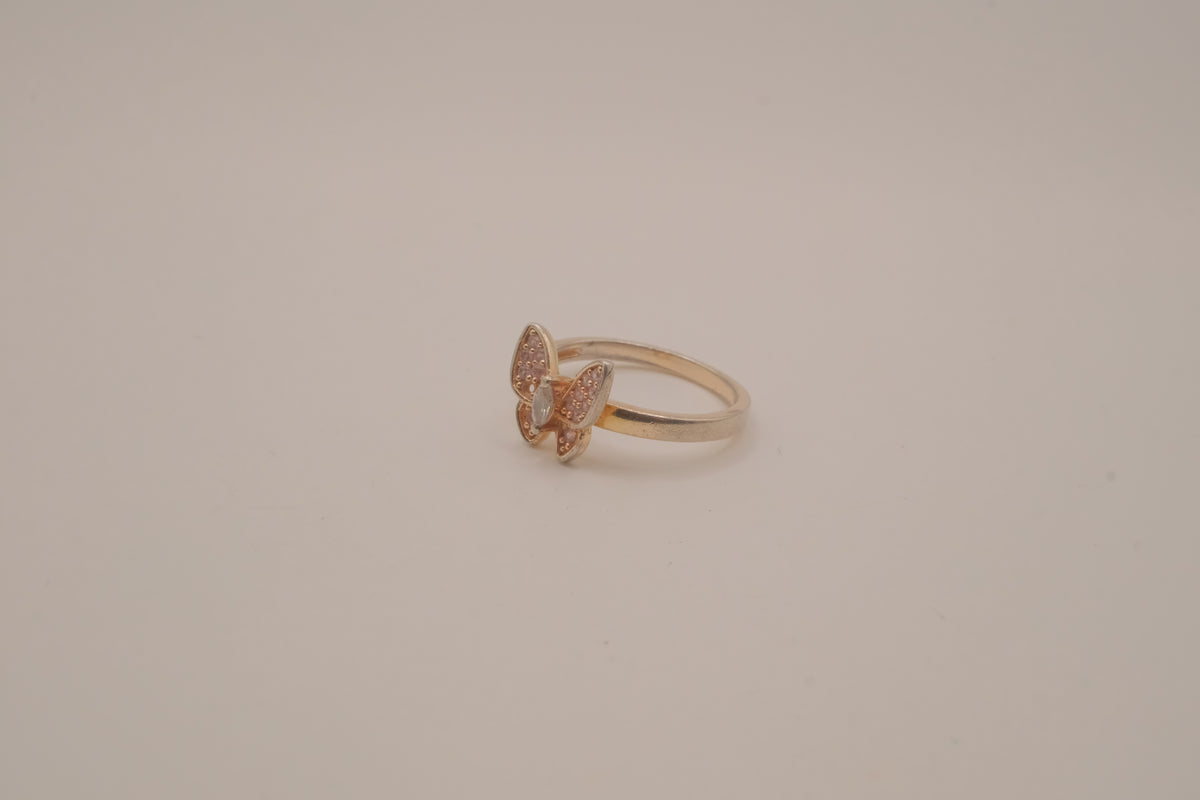 Sterling silver Butterfly ring