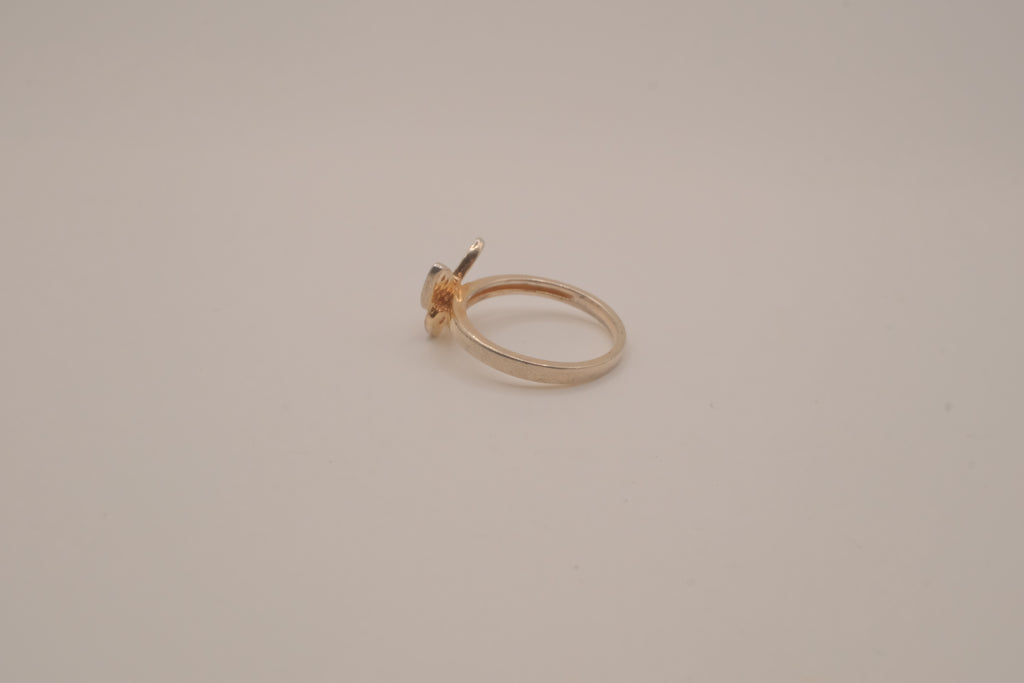 Sterling silver Butterfly ring