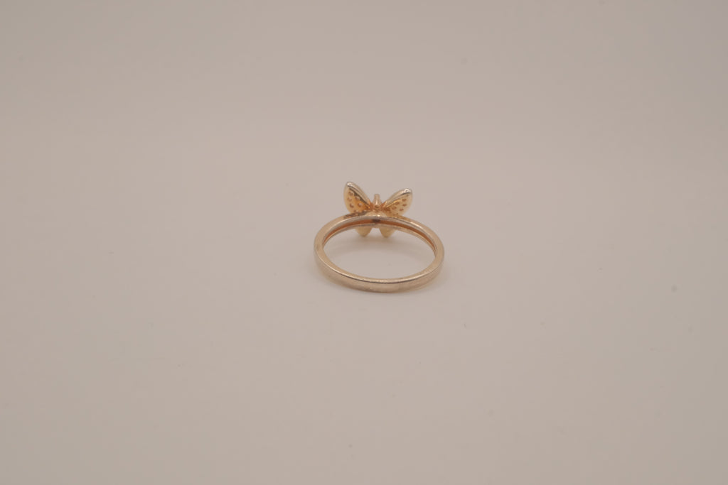 Sterling silver Butterfly ring