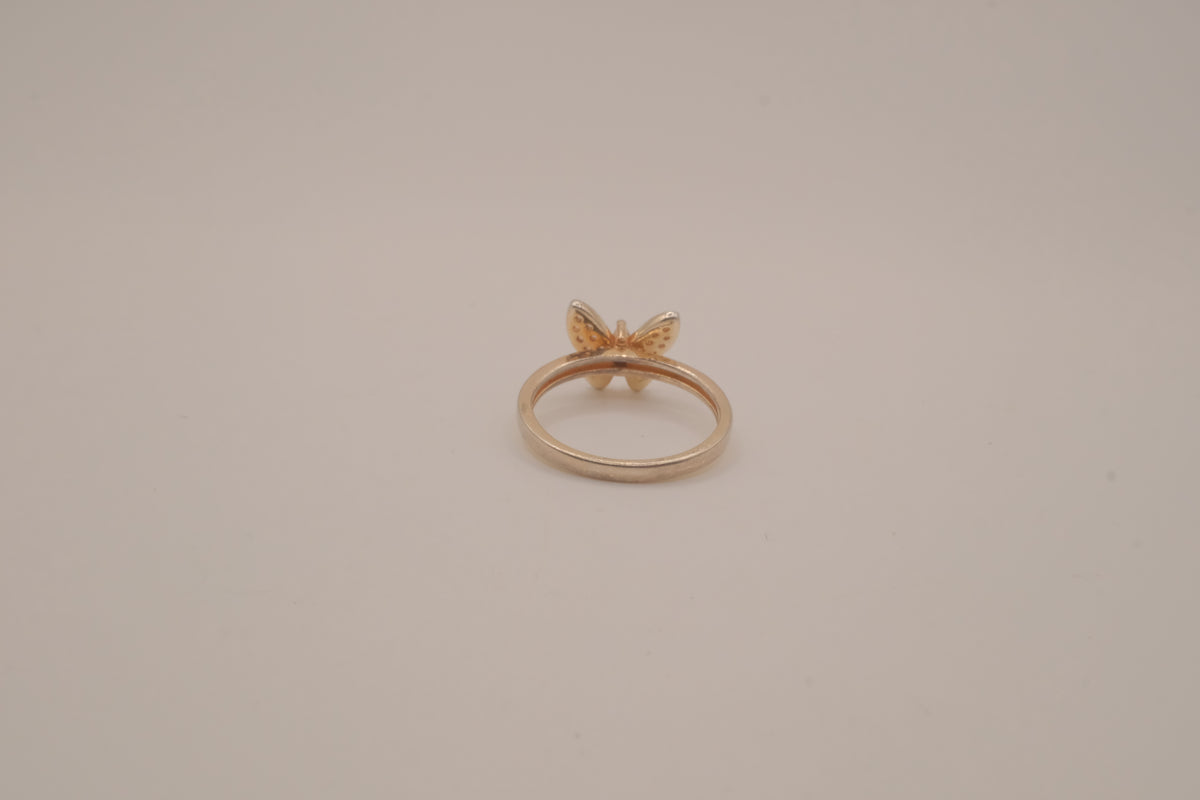 Sterling silver Butterfly ring