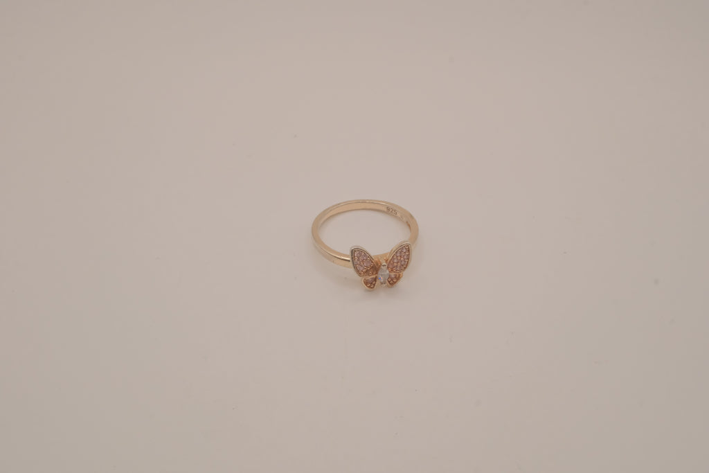 Sterling silver Butterfly ring