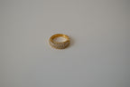 Swarovski Gold & Crystal Cocktail Ring
