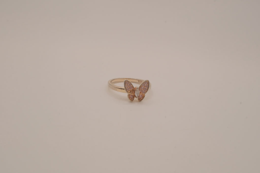 Sterling silver Butterfly ring