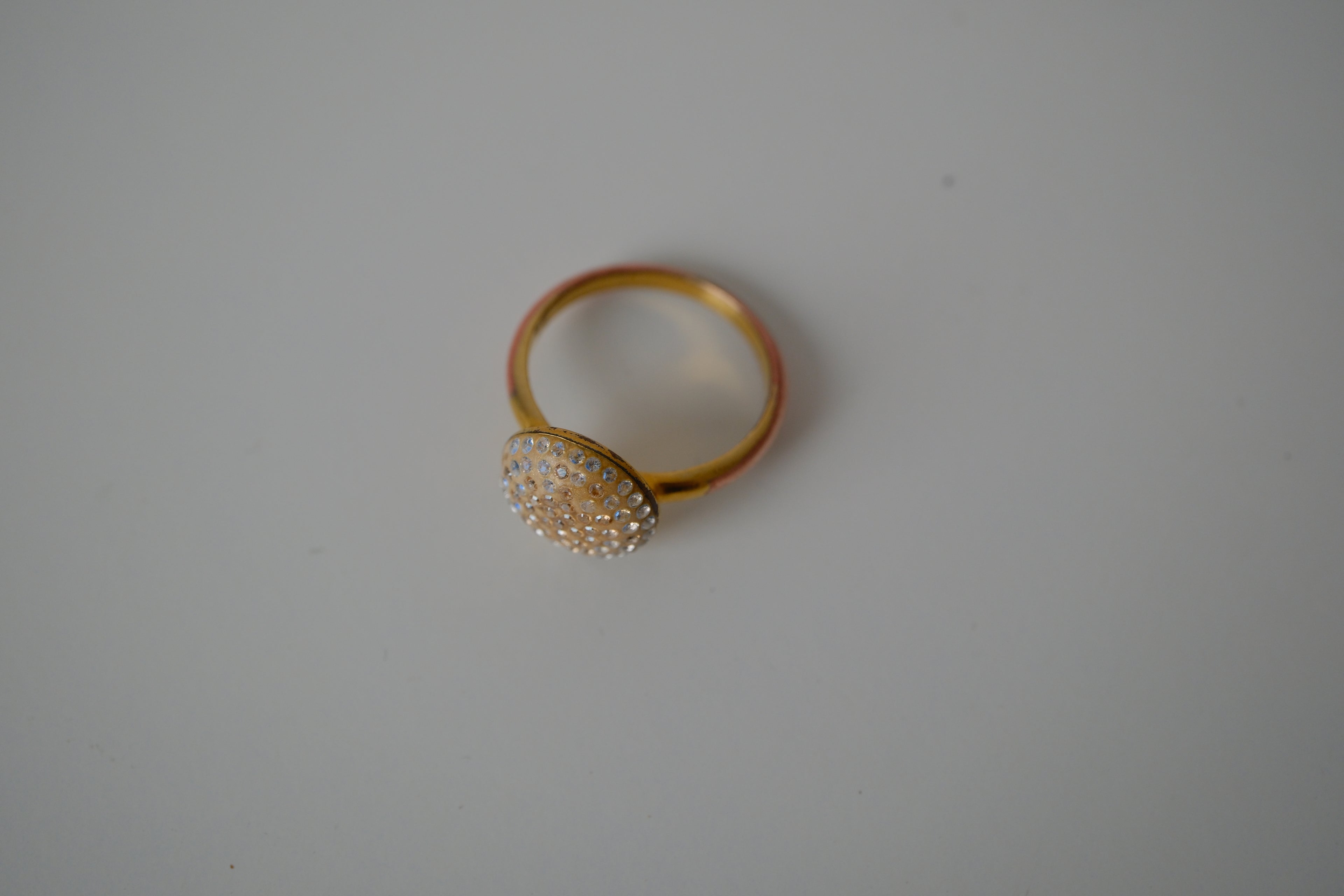 Swarovski Gold tone Maggy Ring