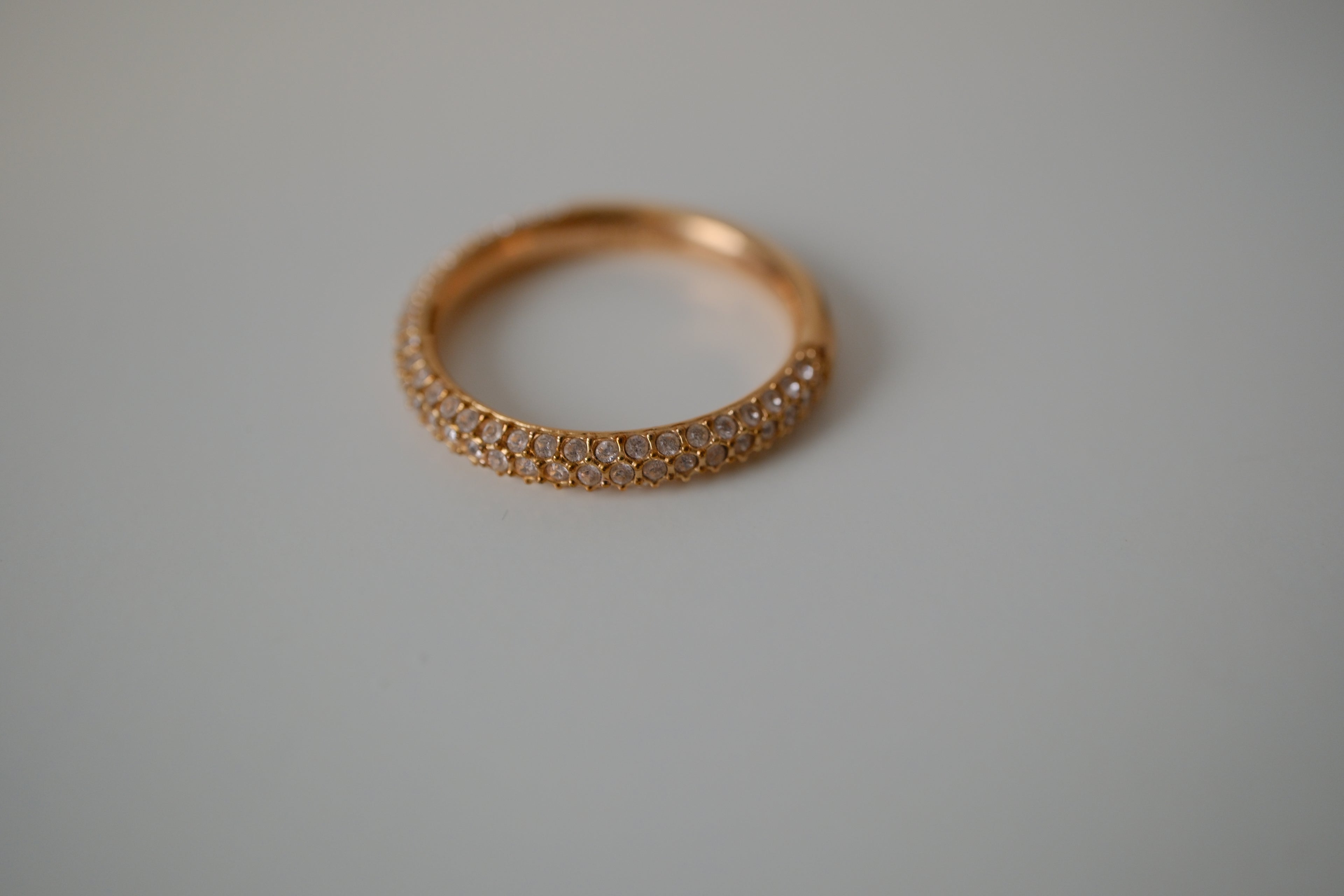 Swarovski Rose Gold plated Mini stone Ring