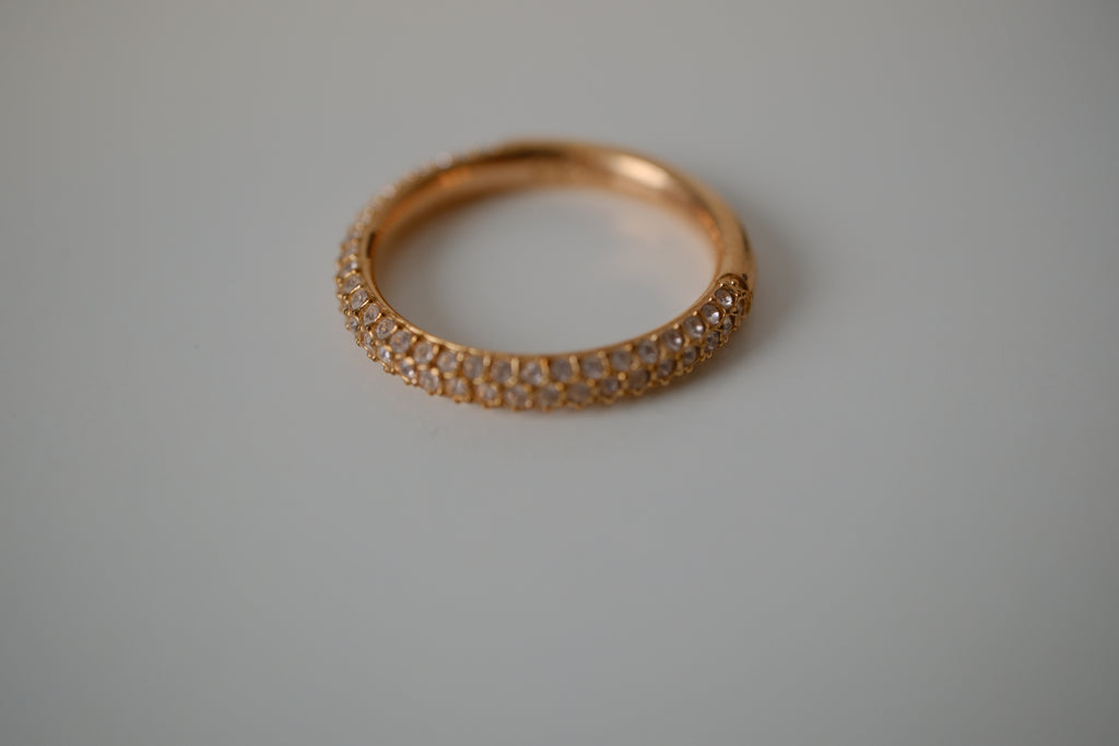 Swarovski Rose Gold plated Mini stone Ring