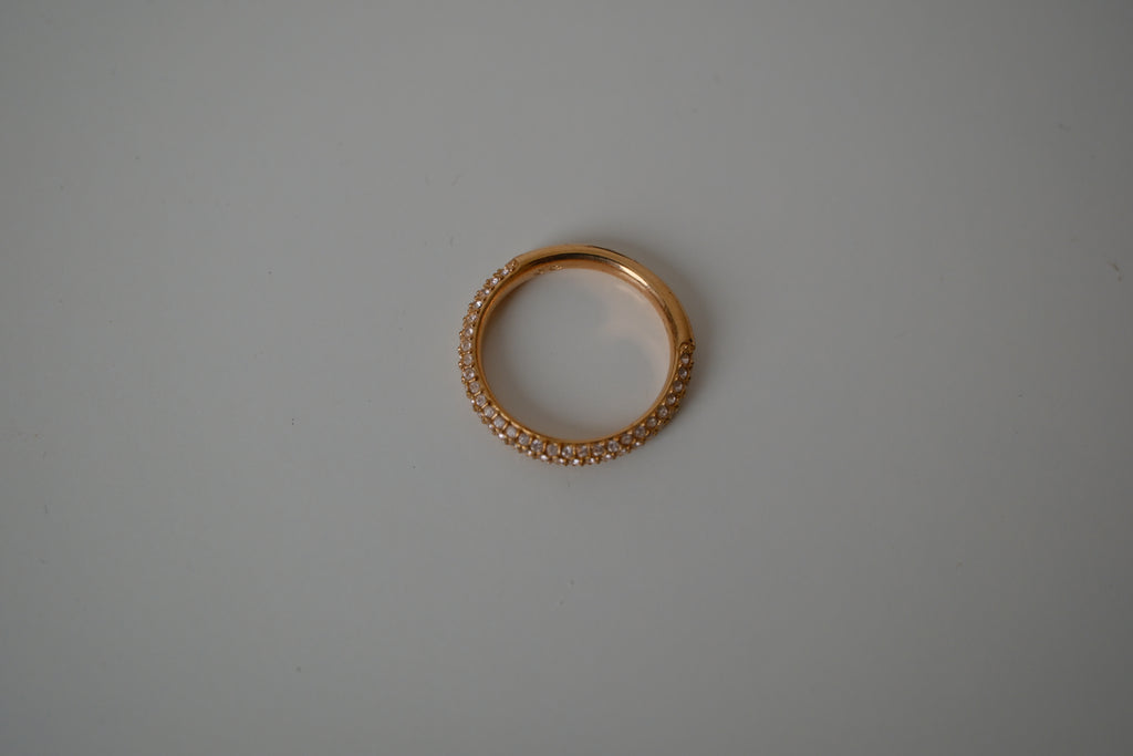 Swarovski Rose Gold plated Mini stone Ring
