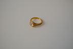 Swarovski Gold tone Angelic Ring