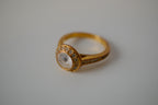 Swarovski Gold tone Angelic Ring