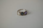 Reworked Swarovski multi stone Ring