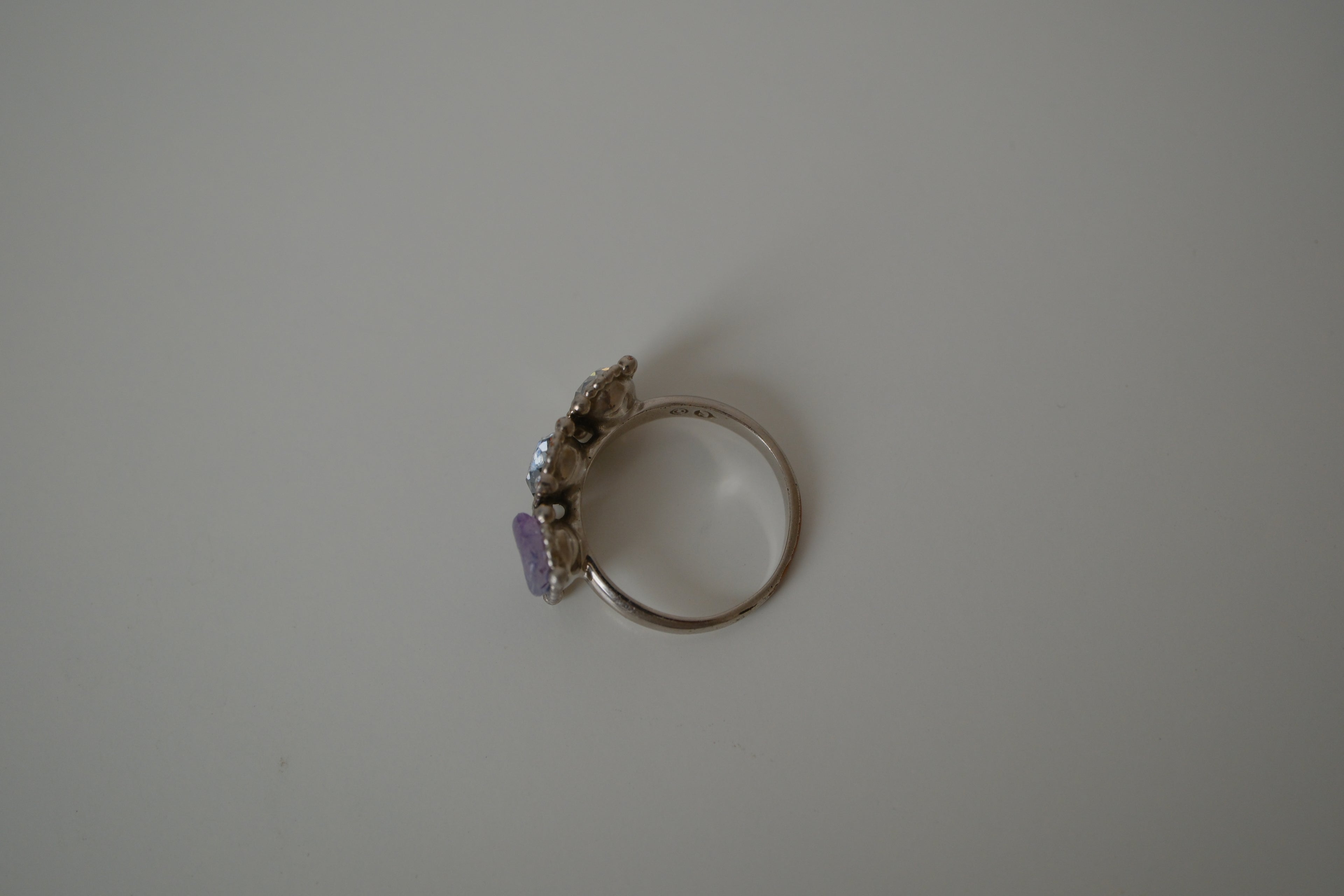 Reworked Swarovski multi stone Ring