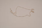 Vintage Avon silver-tone rhinestone drop anklet&nbsp;