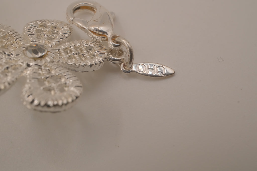 Vintage Avon silver-tone mesh flower bracelet
