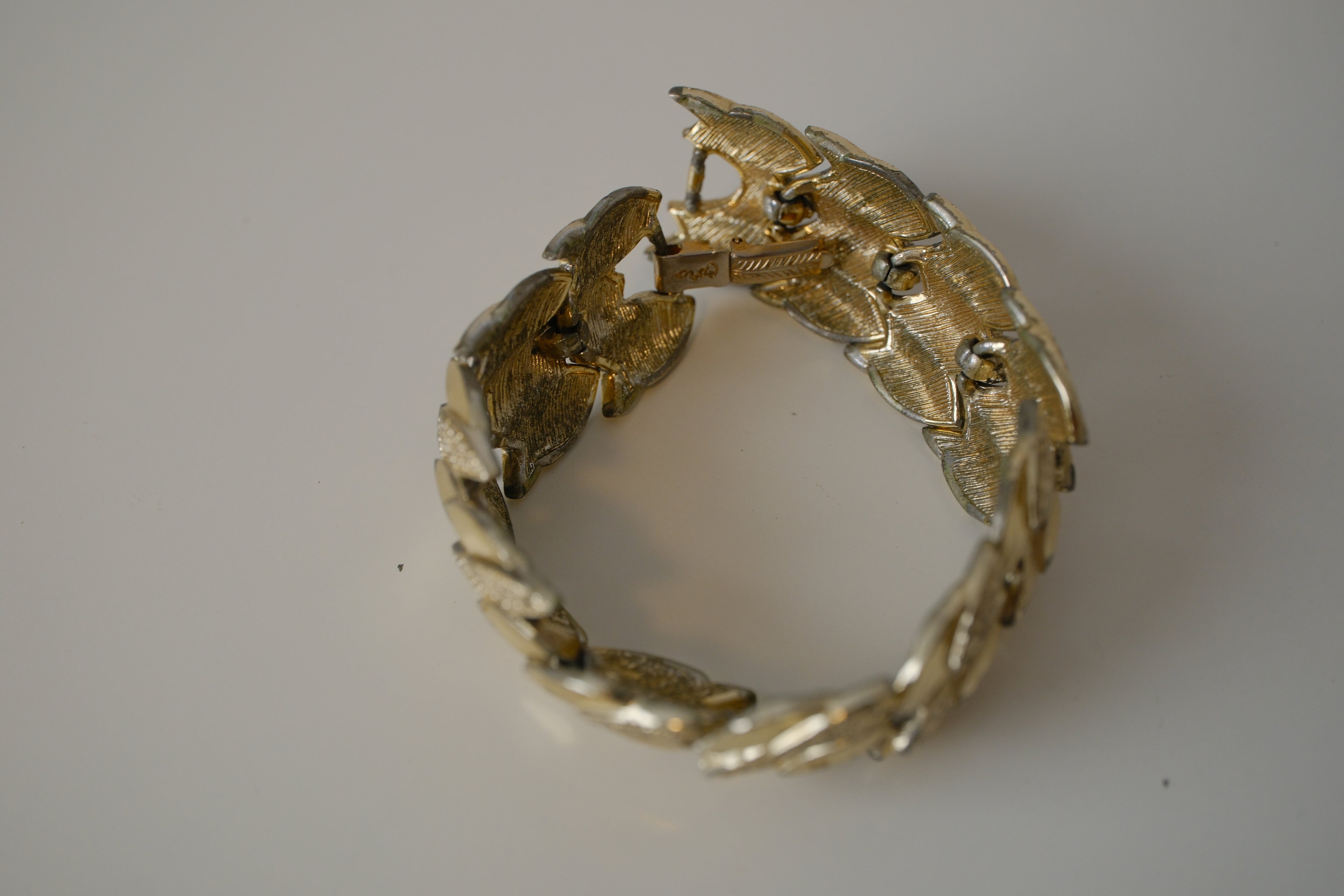 Vintage Coro gold-tone link bracelet