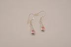 Vintage Avon silver teardrop dangle earrings