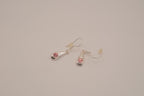 Vintage Avon silver teardrop dangle earrings
