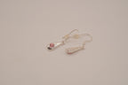 Vintage Avon silver teardrop dangle earrings