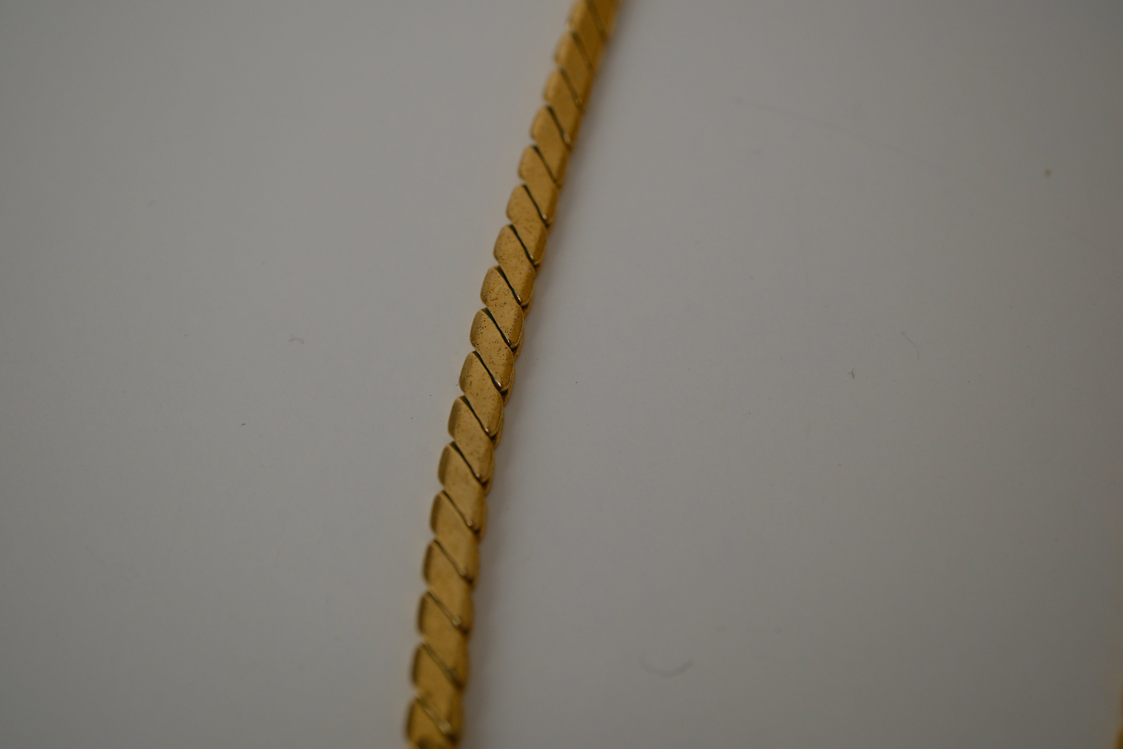 Vintage Coro Gold tone collar Necklace