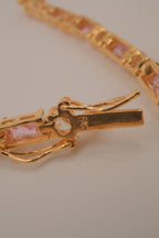 Vintage gold vermeil tennis bracelet