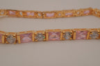 Vintage gold vermeil tennis bracelet